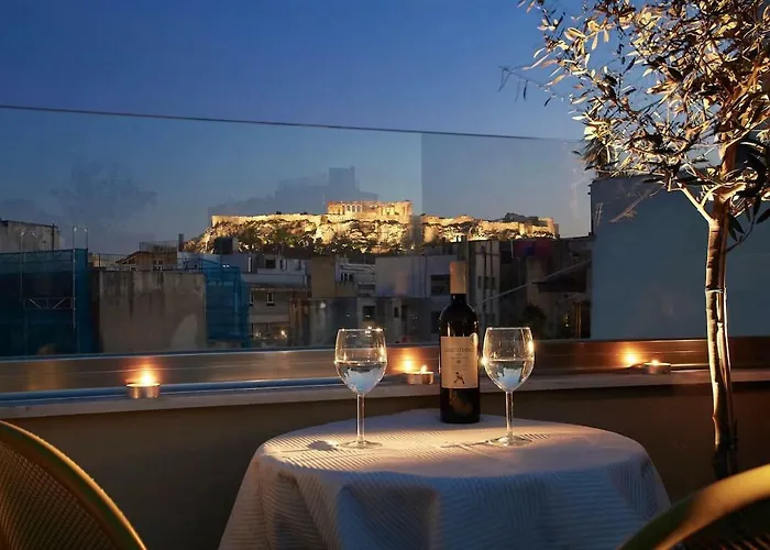 Spacious Suite W. Huge Balcony + Acropolis View